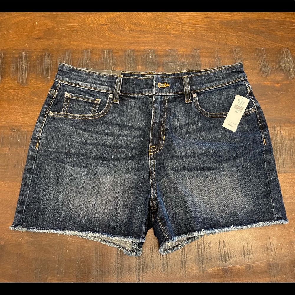 NWT Gap High Rise Cut Off Shorts Size 8